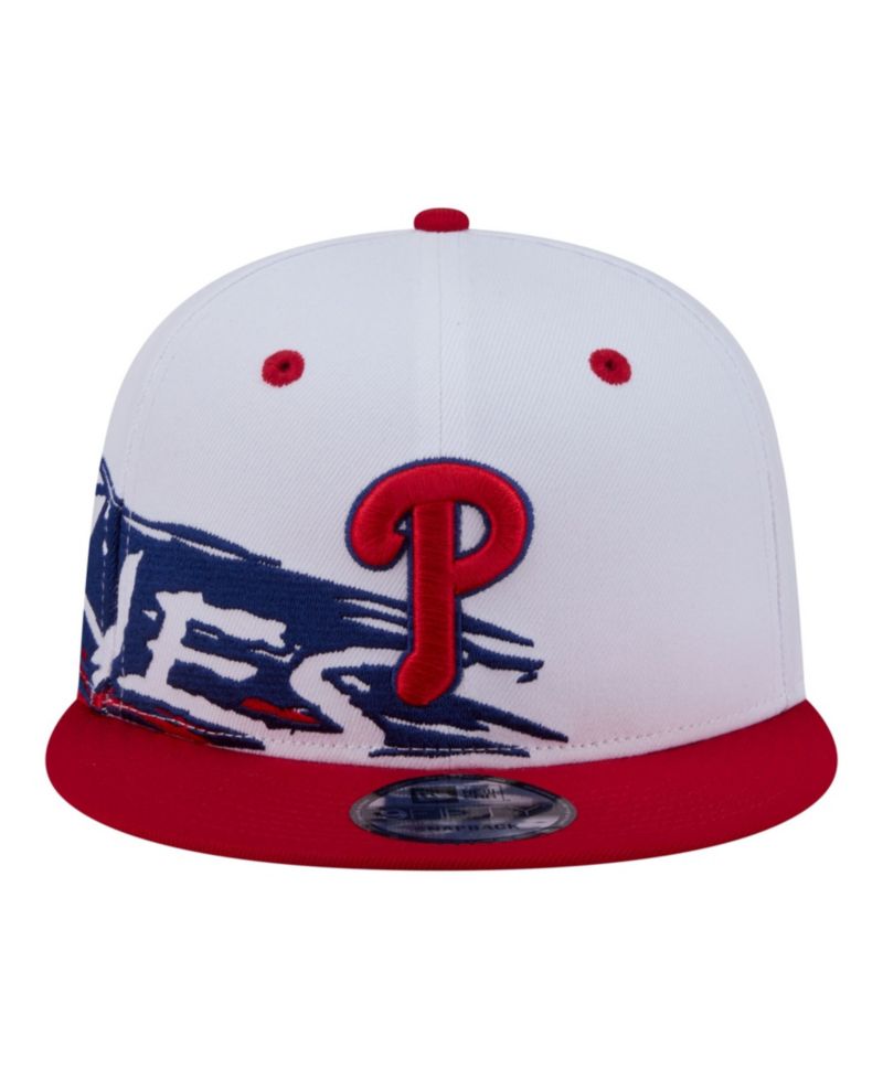 Men's White/Red Philadelphia Phillies 9FIFTY Snapback Hat