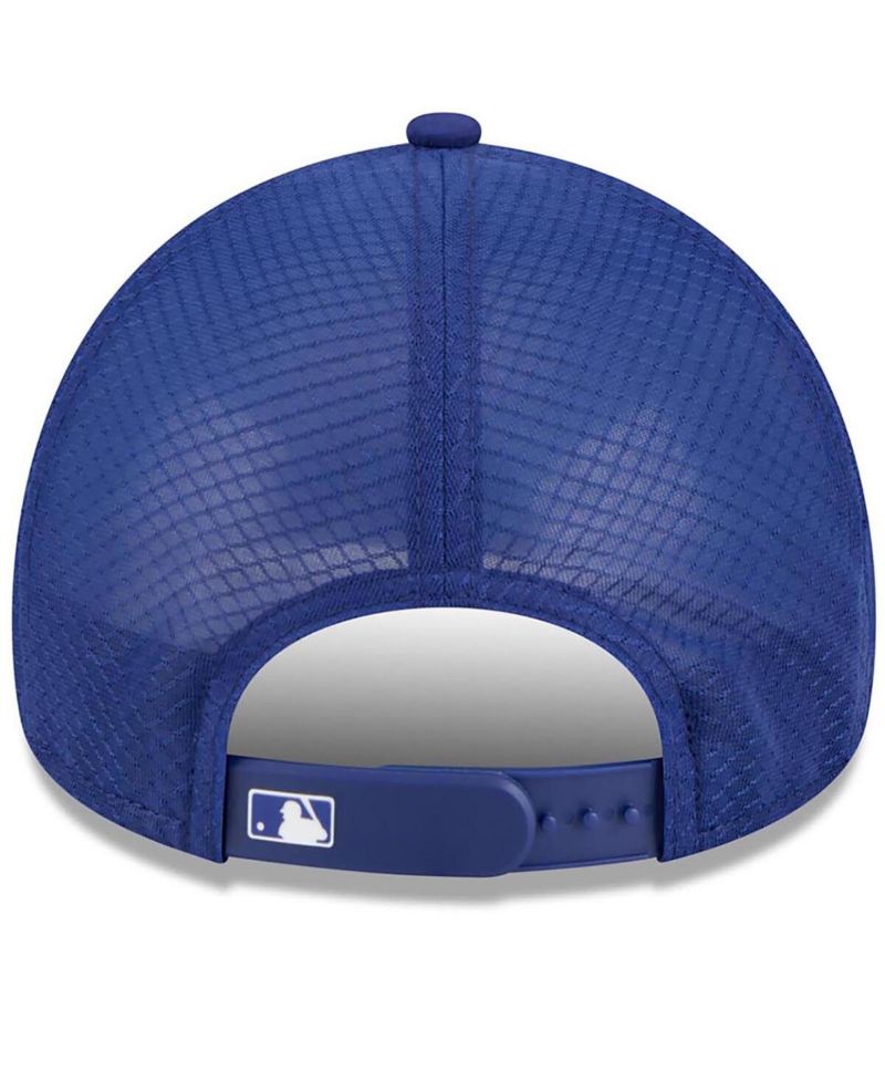 Men's Royal Los Angeles Dodgers 2026 Batting Practice Alternate Apex 9FORTY Adjustable Hat