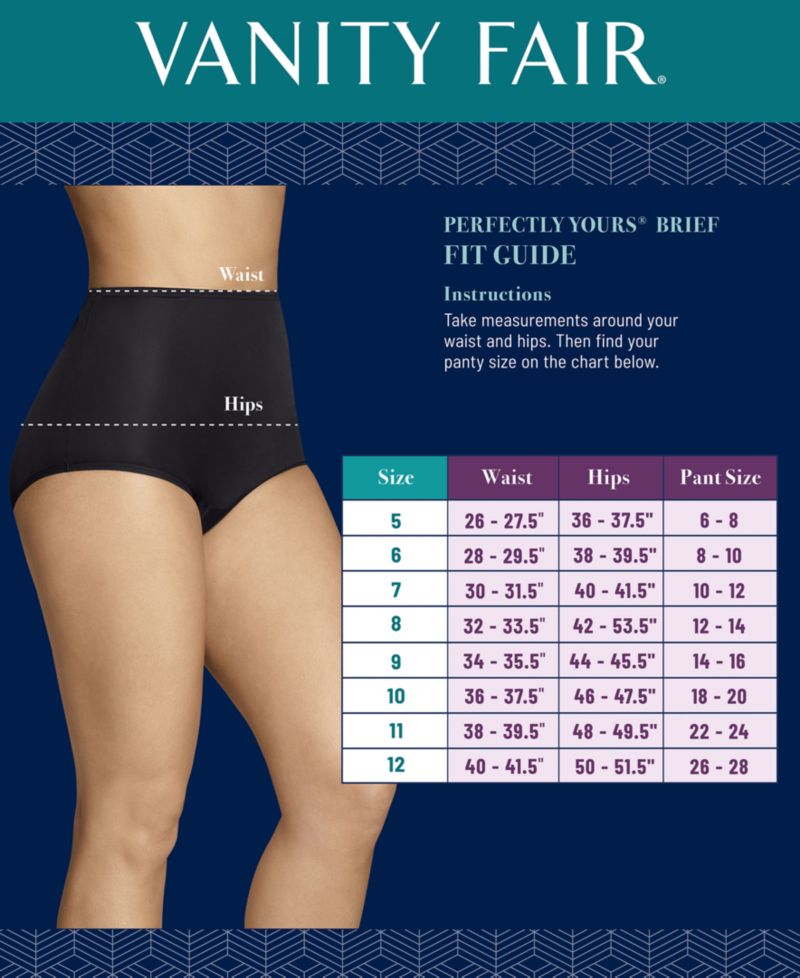 Women's Perfectly Yours Cotton Classic Brief Underwear 15318