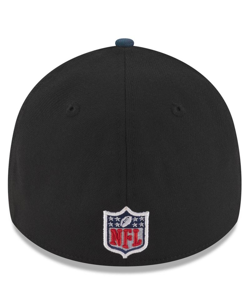 Men's Black/Navy Dallas Cowboys 2025 NFL Draft 39THIRTY Flex Hat