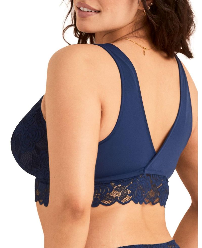 Livi Women's Plus-Size Unlined Bralette Bra