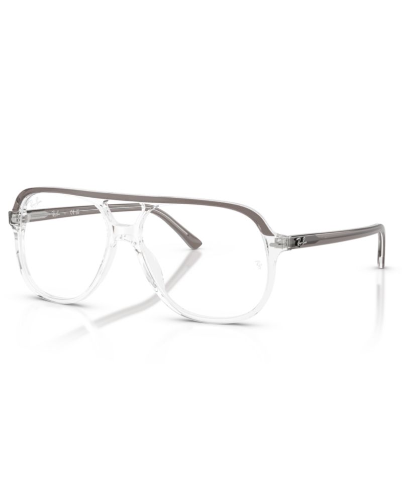 Unisex Square Plastic RB5698 Bill Optics Eyeglasses