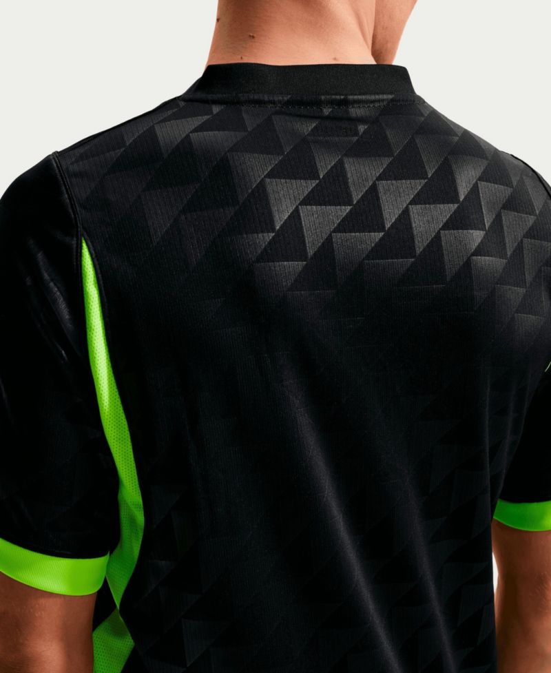 Men's Black Atletico de Madrid 2026/27 Away Stadium Replica Jersey