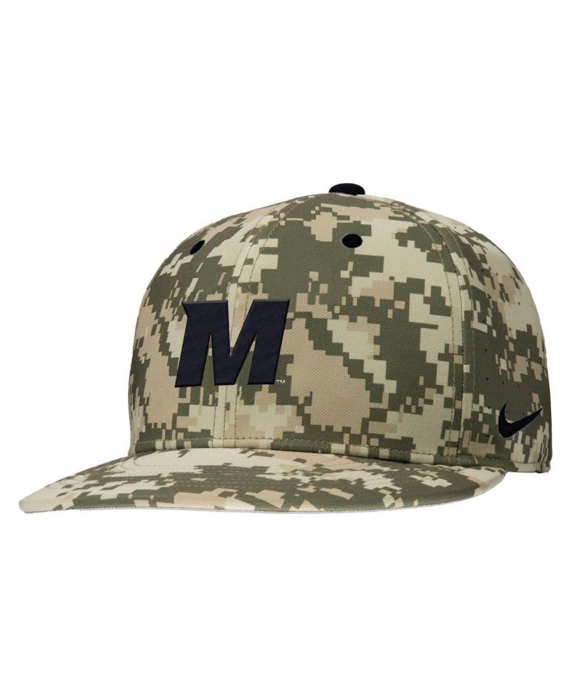 Men's Digital Camo Missouri Tigers On-Field Baseball Performance Fitted Hat