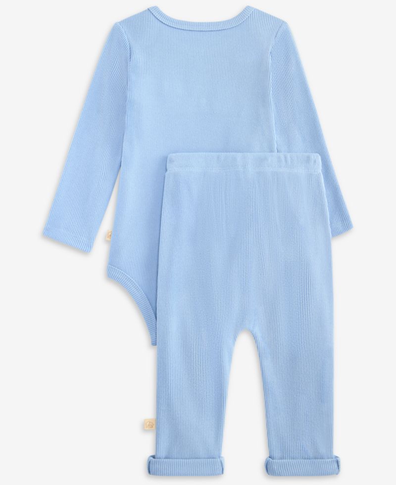 Baby Boys' 0M-24M Little Dude Bodysuit and Leggings, 2-Piece Set
