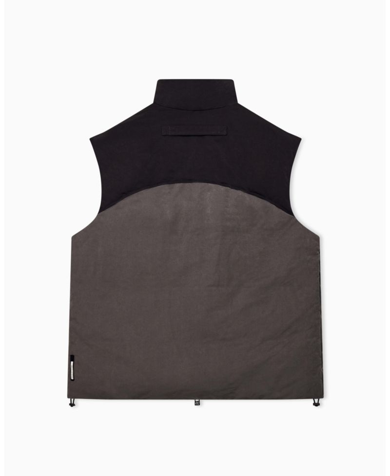 Men's Crossover Color Block Vest