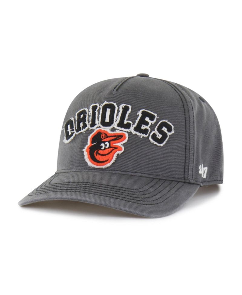 Men's and Women's '47 Gray Baltimore Orioles Calderwood Hitch Adjustable Hat