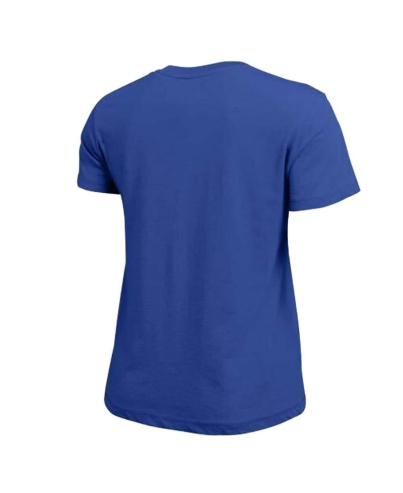 Women's Royal Seattle Seahawks Logo T-Shirt