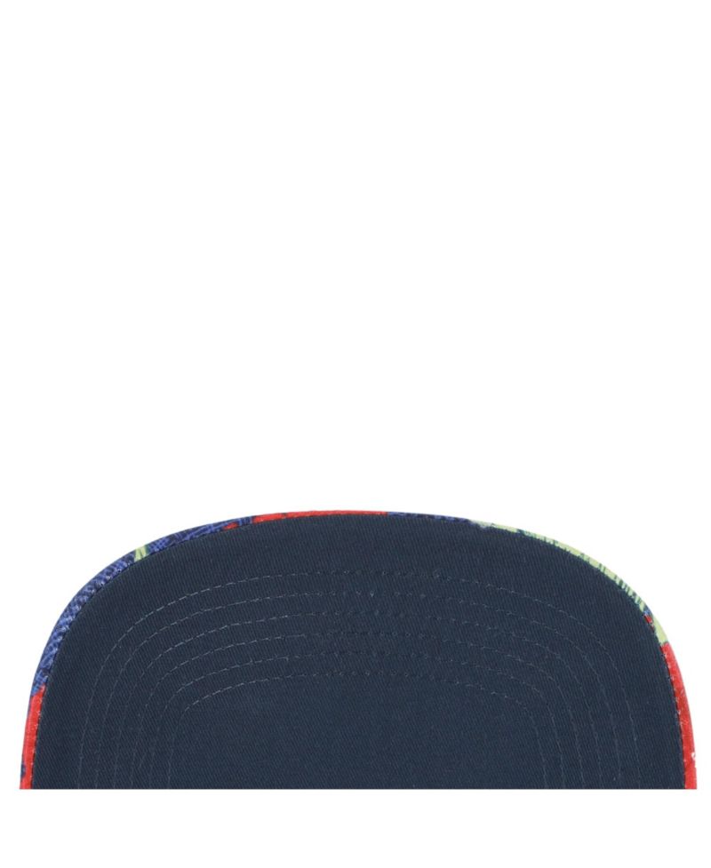 47 Brand Men's White/Navy Houston Texans Beach Side Hitch Adjustable Hat