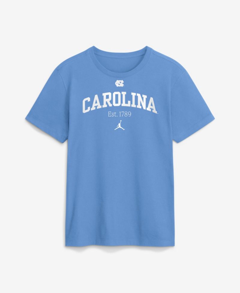 Men's Carolina Blue North Carolina Tar Heels Academic Arch T-Shirt