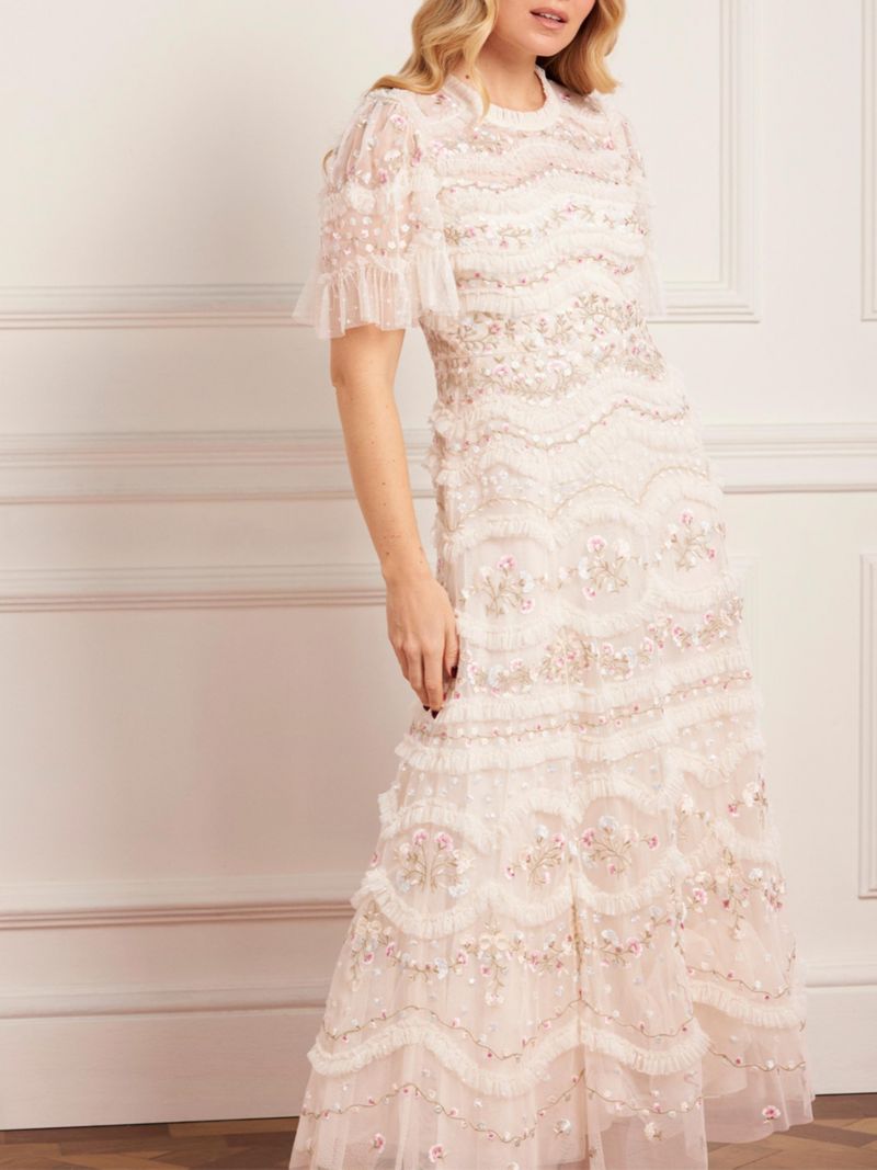 Women's Marina Ruffle Ankle Gown
