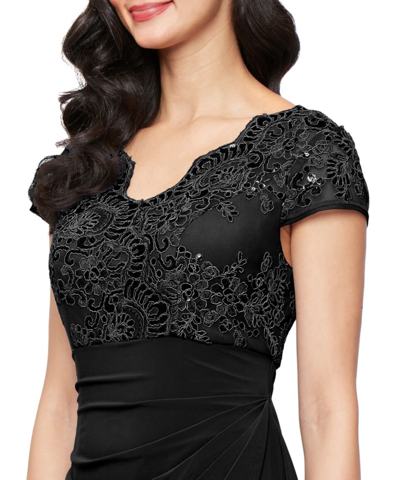 Women's V-Neck Empire Waist Dress