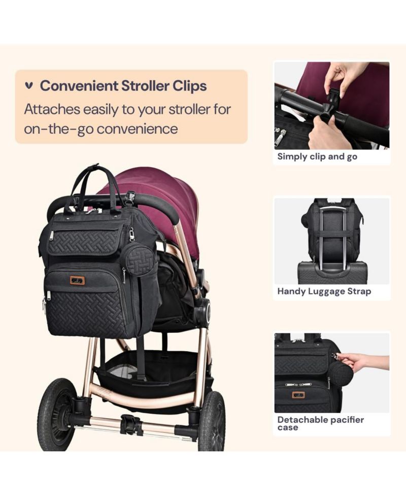 Kids Diaper Bag Backpack Ultimate Bag Versatile Diaper Bag for Modern Parents