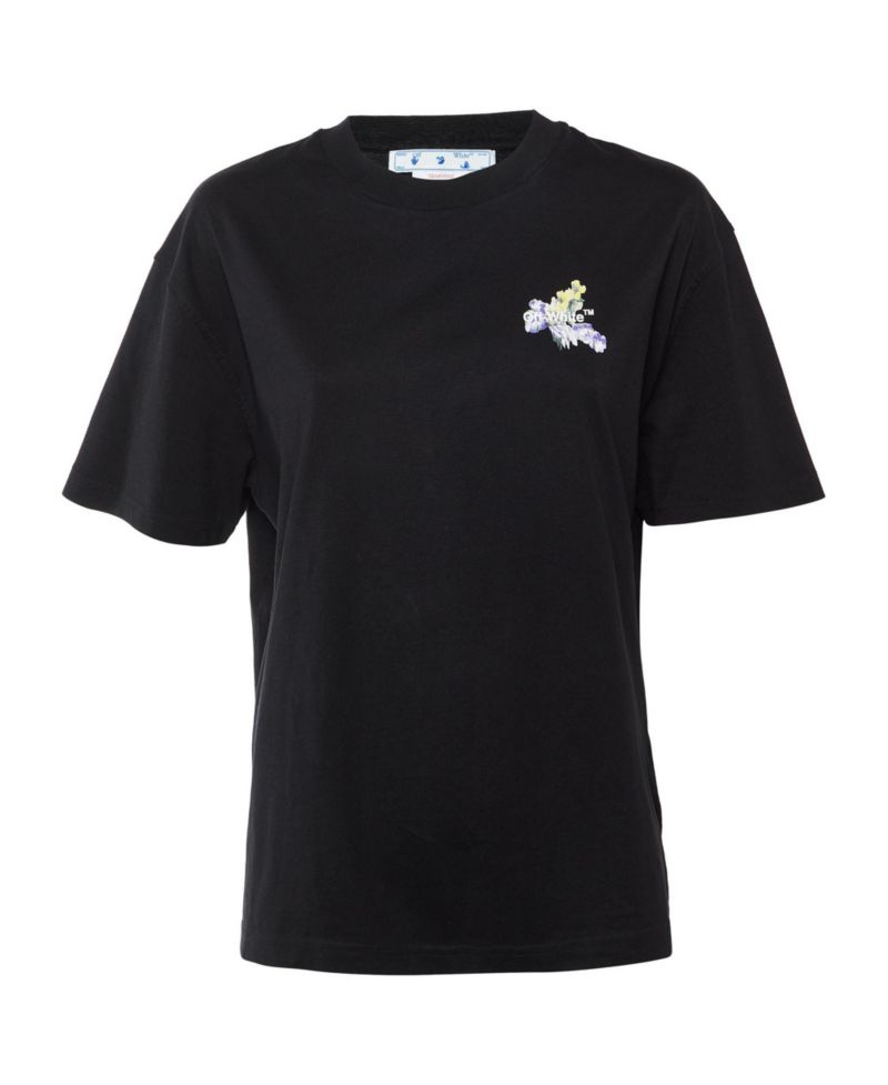 Women's Floral Logo Cotton T-Shirt