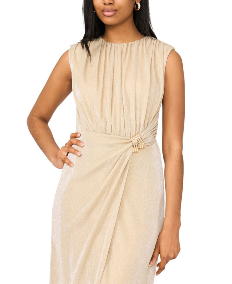 Women's Asymmetric Sleeveless Gown