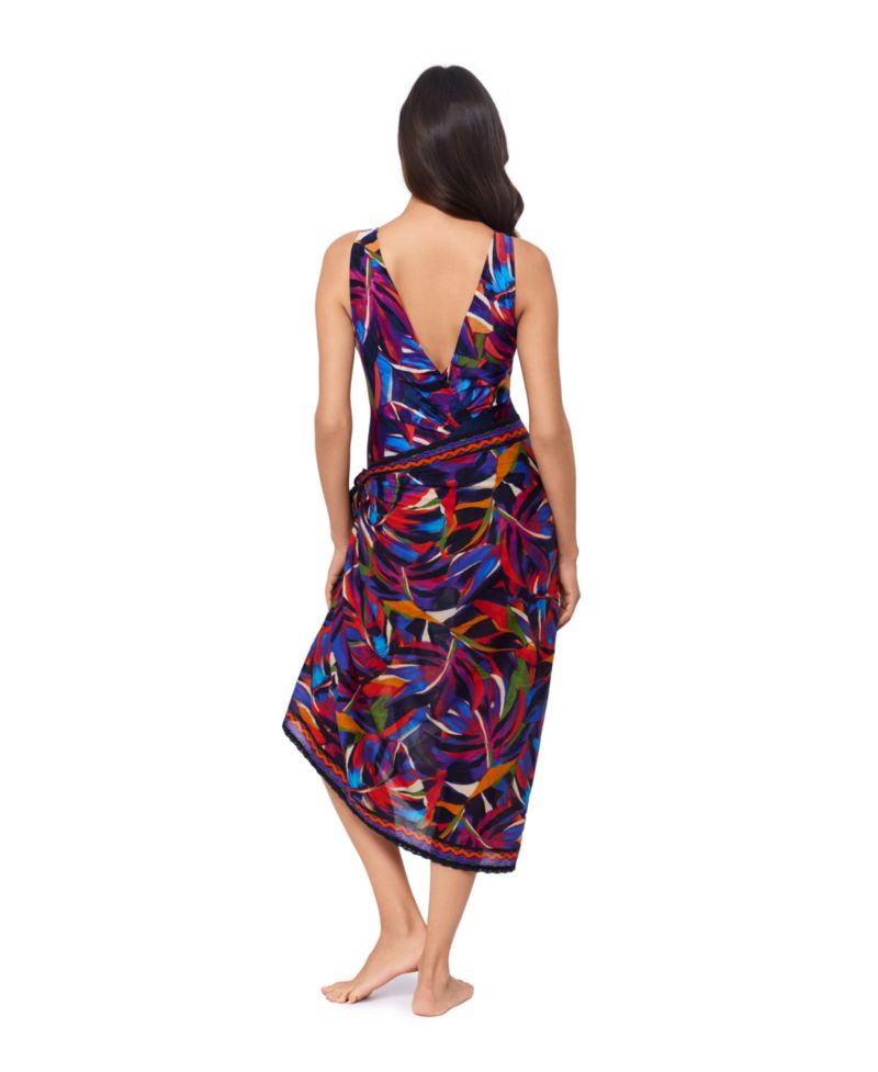 Women's Mariachi Cotton Swim Cover-Up Pareo