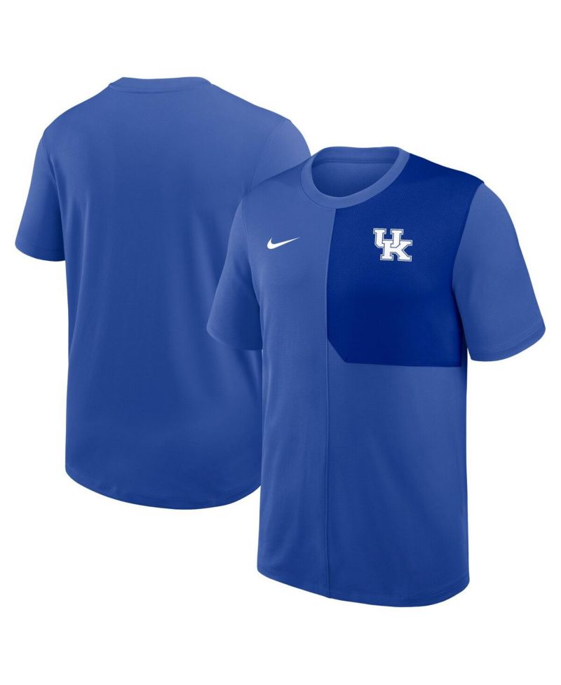 Men's Royal Kentucky Wildcats 2025 Sideline UV Performance Coach T-Shirt