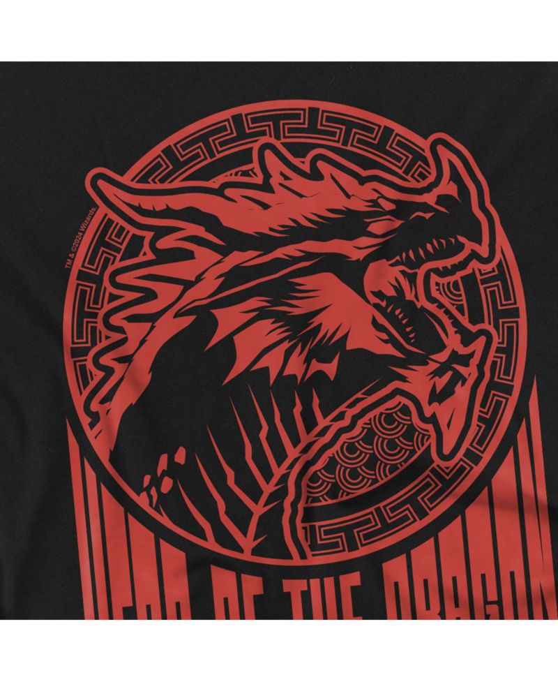Big & Tall Dungeons And Dragons Year Of The Dragon Street Red T-Shirt