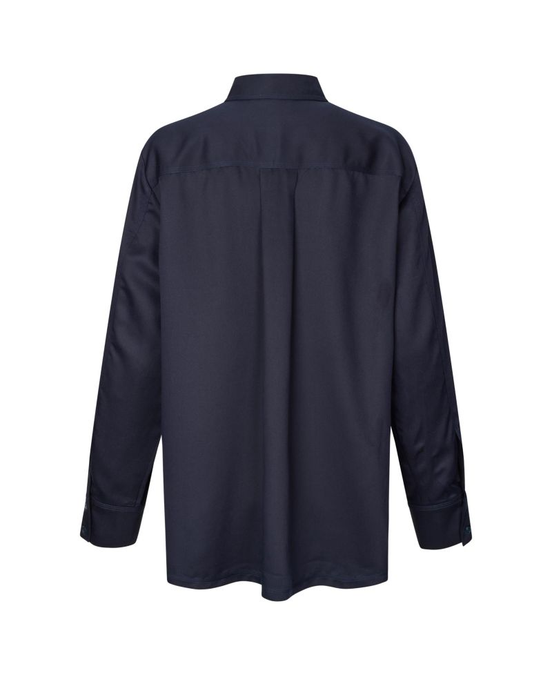 Women's Maitaliane Oversized Button-Up Long-Sleeve Shirt