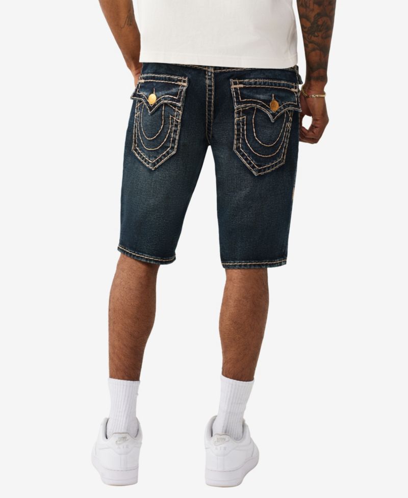 Men's Straight-Fit Denim Shorts