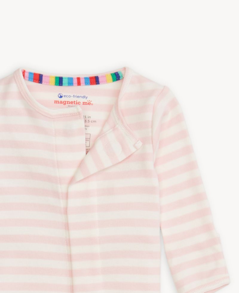 Boys' and Girls' Magnetic Stripe Footed Coverall
