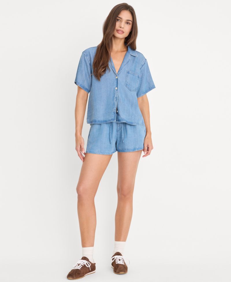 Women's Pull-On Denim Shorts