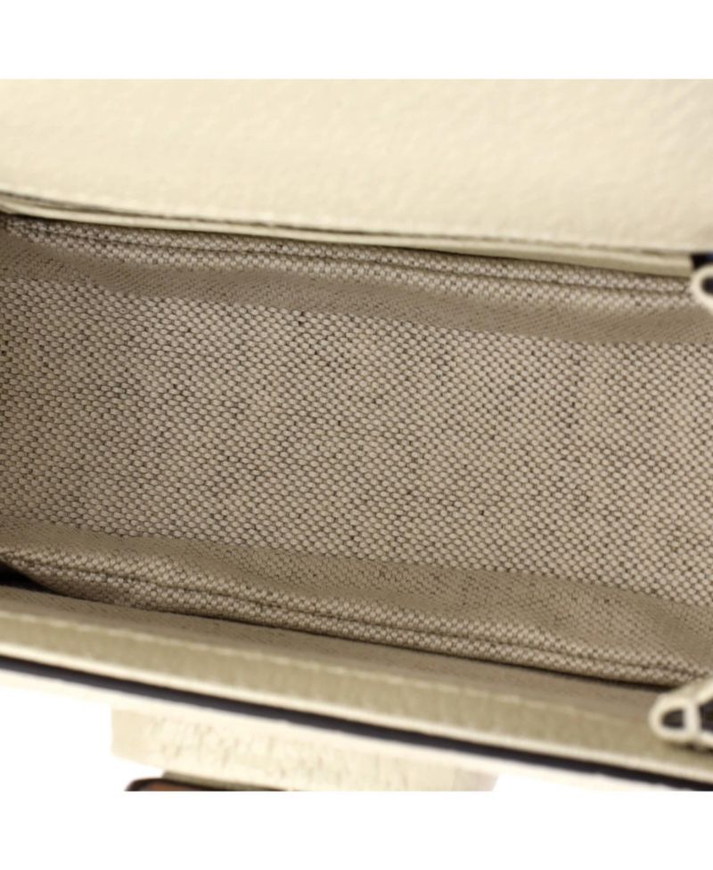 Mini Bamboo 1947 Top Handle Bag Jumbo GG Canvas