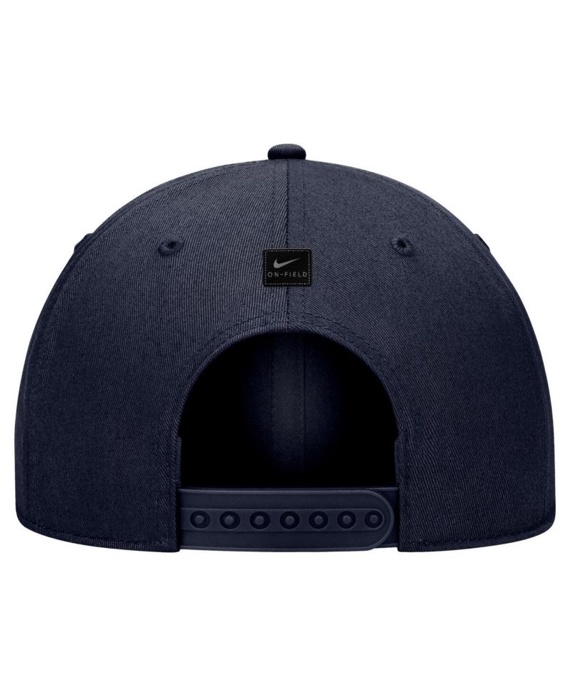 Men's Navy Virginia Cavaliers 2024 Sideline Rise Performance Adjustable Hat