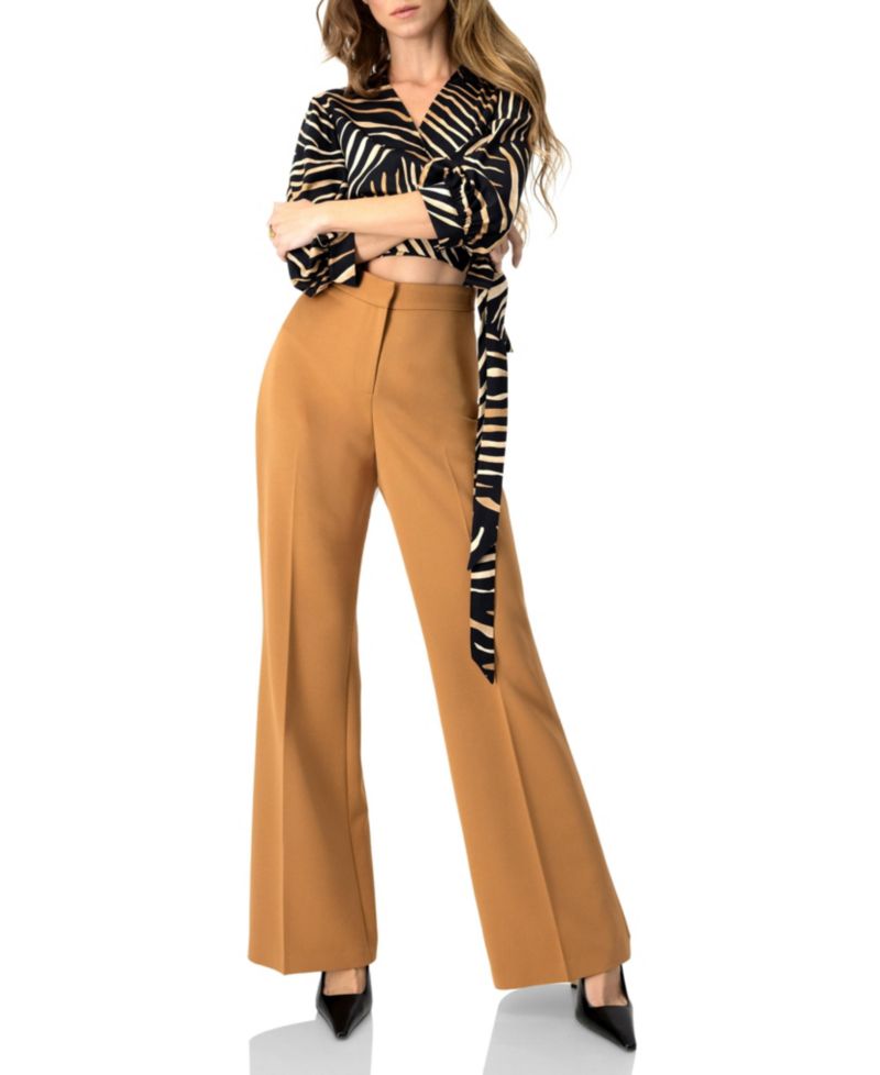 Women's Semi Flare Trousers
