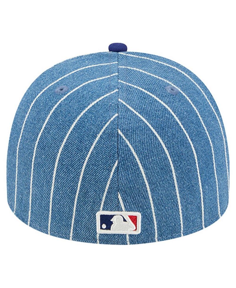 Men's Blue/Royal Los Angeles Dodgers Parallel A-Frame 59FIFTY Fitted Hat