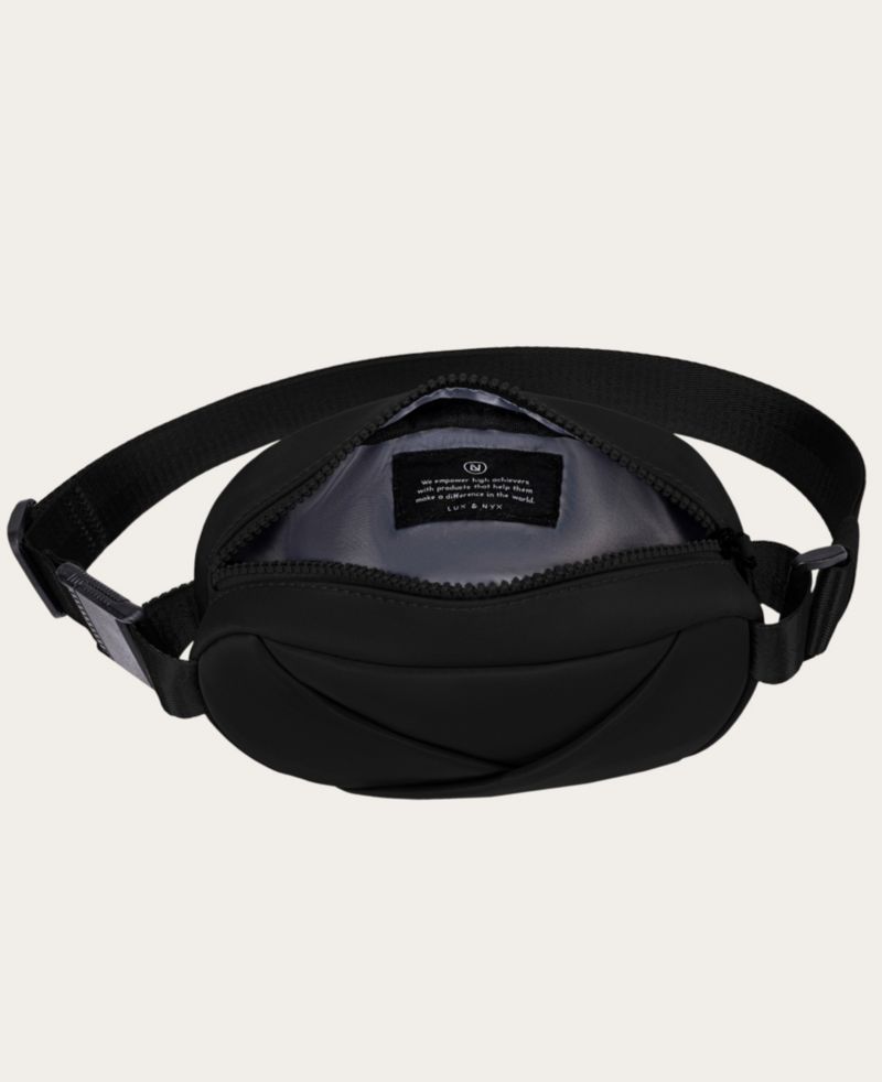 Lux and Nyx Origami Belt Bag and Sling Bag - Ultra Matte Nylon - Convertible Belt, Sling, and Crossbody Bag