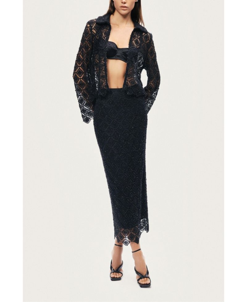 Women's Lace Sheer Jacket