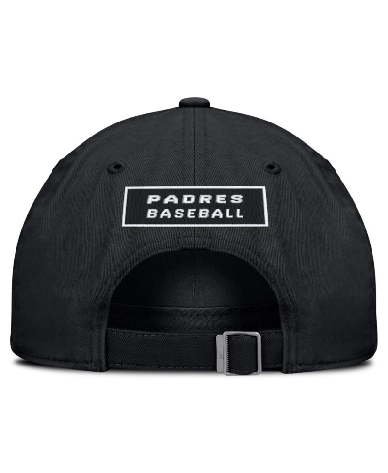 Men's Black San Diego Padres Primetime Club Adjustable Hat