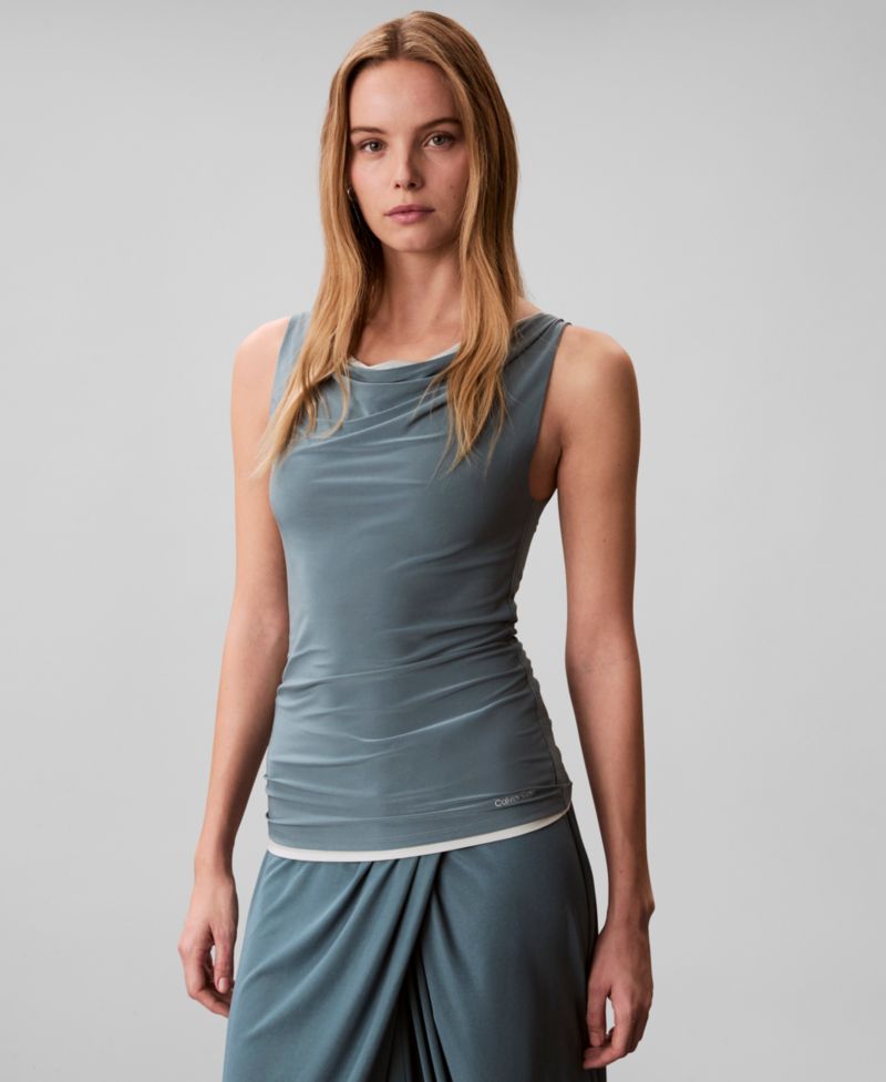 Women's Second Skin Reversible Sleeveless Tank Top