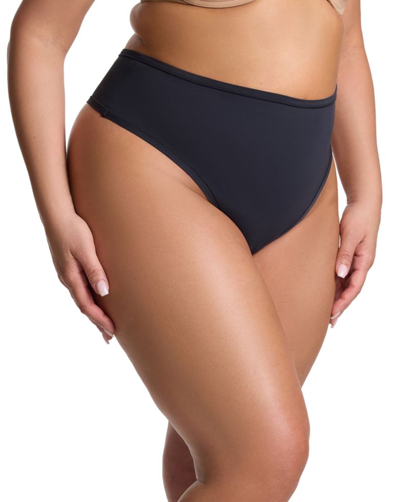 Women's YourFit Plus High Cut Thong Panty