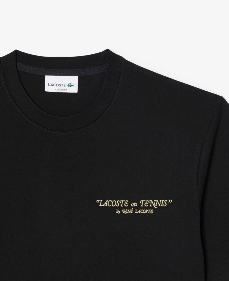 Men's Embroidered Crewneck T-Shirt