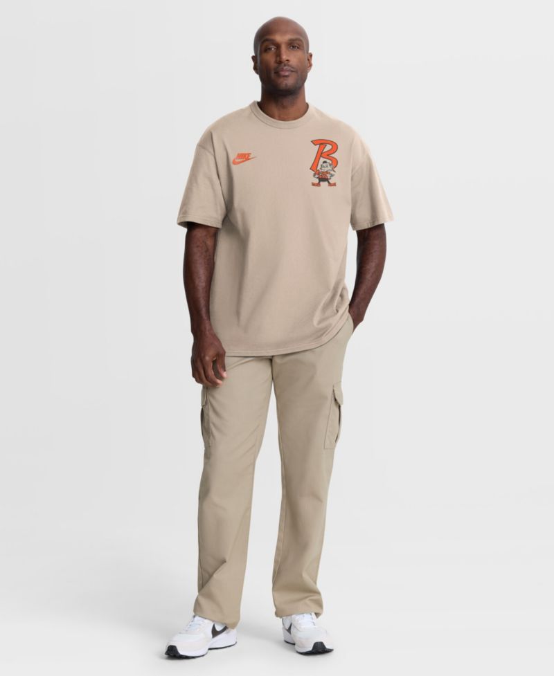 Men's Sand Cleveland Browns Night Primary Max90 T-Shirt