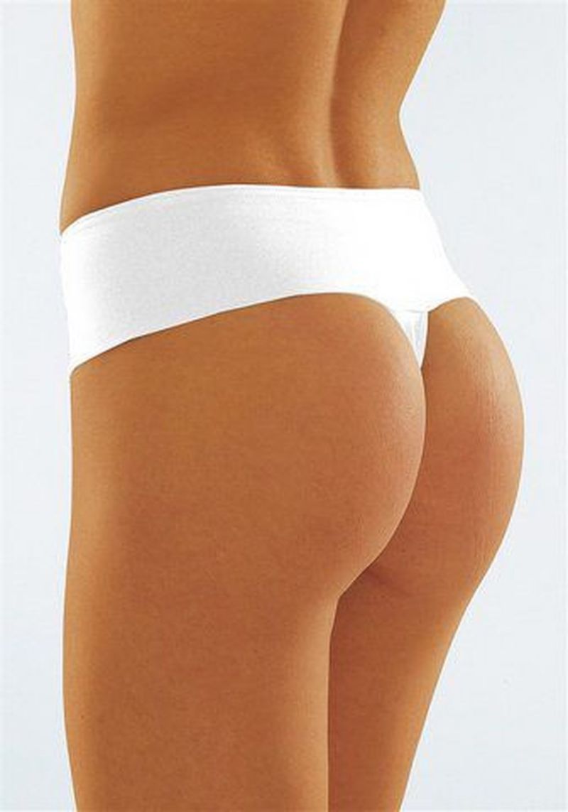 Women's Cotton 3-Pack Control Thongs Minimal-Coverage Shapewear Bottom