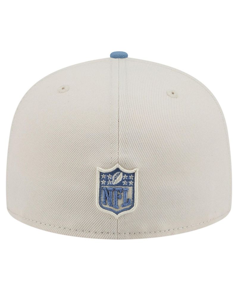 Men's Cream/Blue Buffalo Bills Color Pack 59FIFTY Fitted Hat