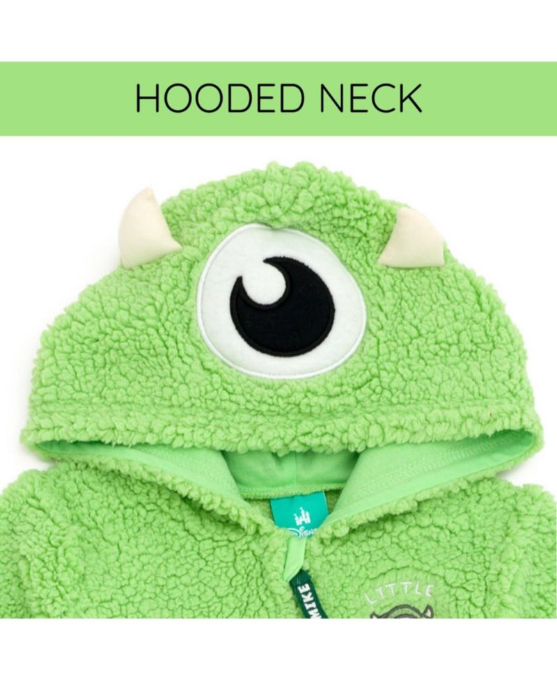 Baby Boys (Newborn - 24months) Zip Up Cosplay Coverall Cozy Sherpa