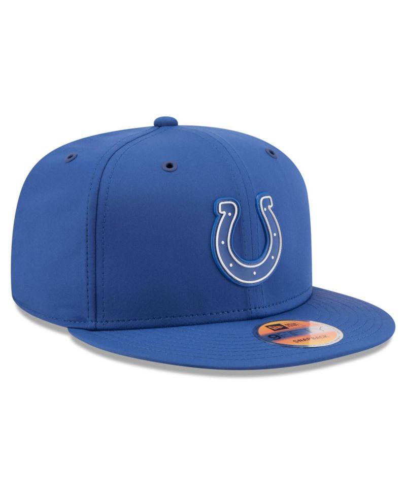 Men's Royal Indianapolis Colts 2026 Sideline 9FIFTY Snapback Hat