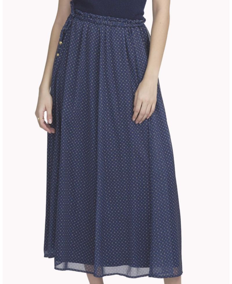 Women's Printed Chiffon Skirt