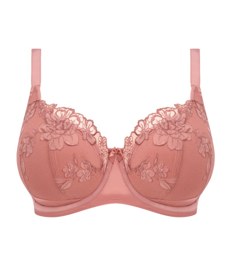 Plus Size Teagan Underwire Padded Half Cup Bra