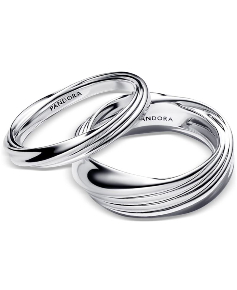 Twisted Double Stackable Ring