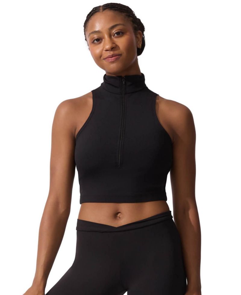 Team Basics Mock Neck Top