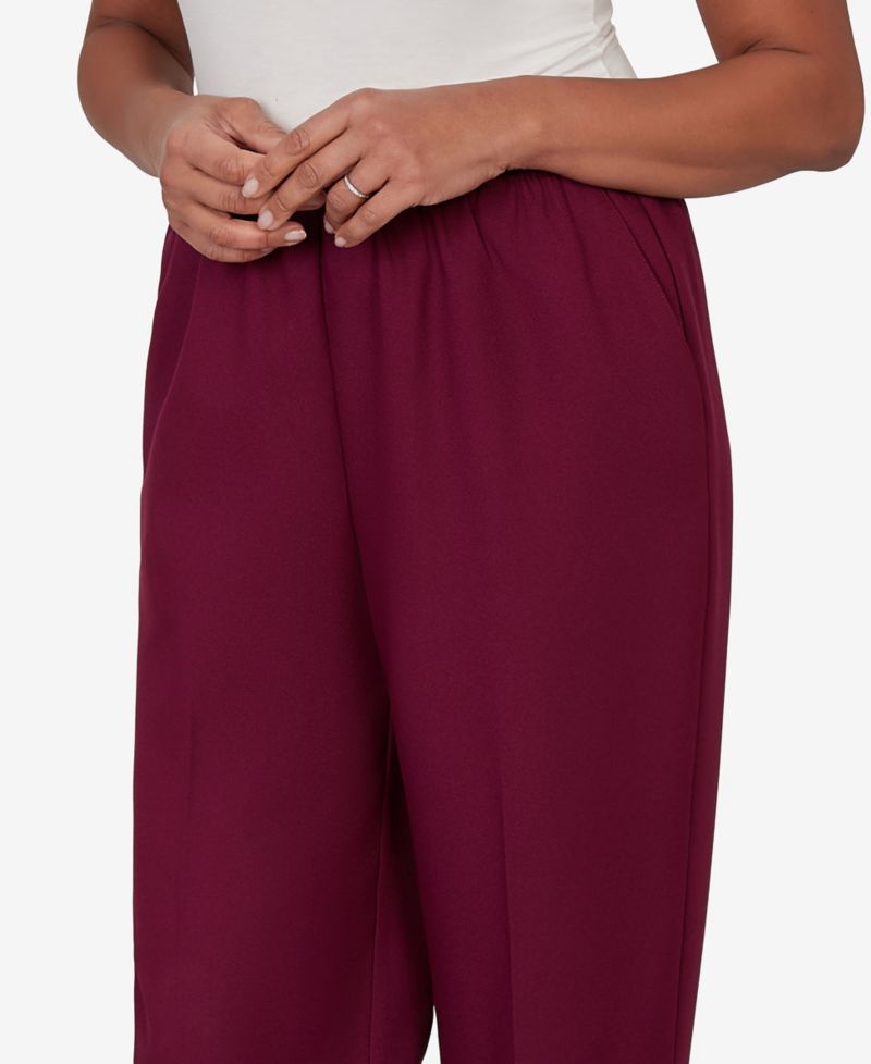 Petite Colored Classic Short-Length Pants