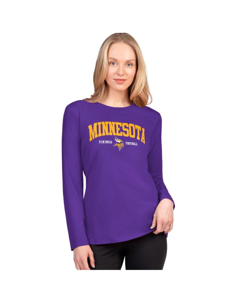 Women's Purple Minnesota Vikings Best Play Long Sleeve T-Shirt