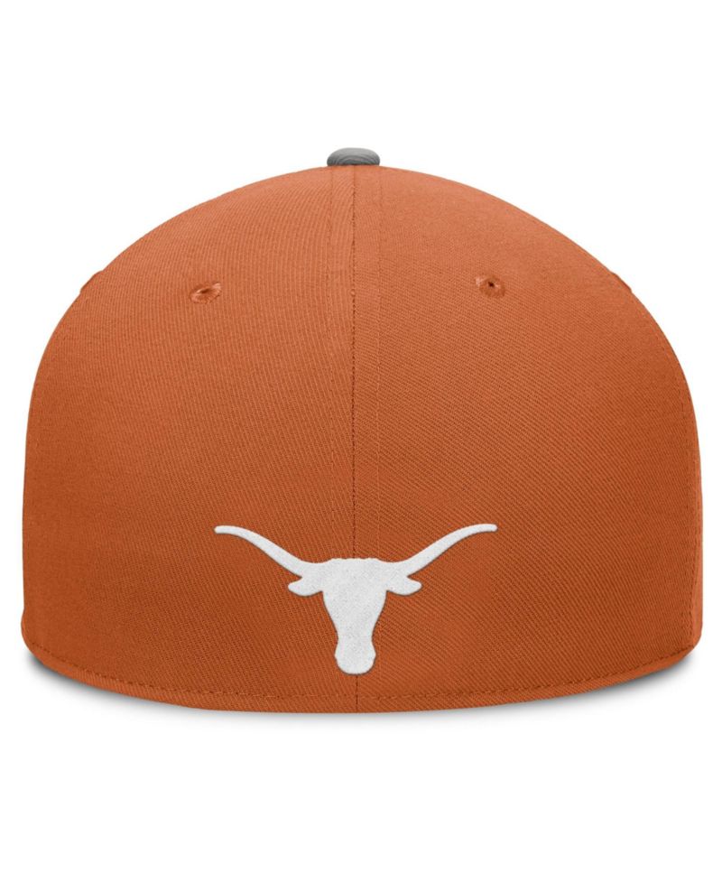 Men's Texas Orange Texas Longhorns Pick Off Fitted Hat