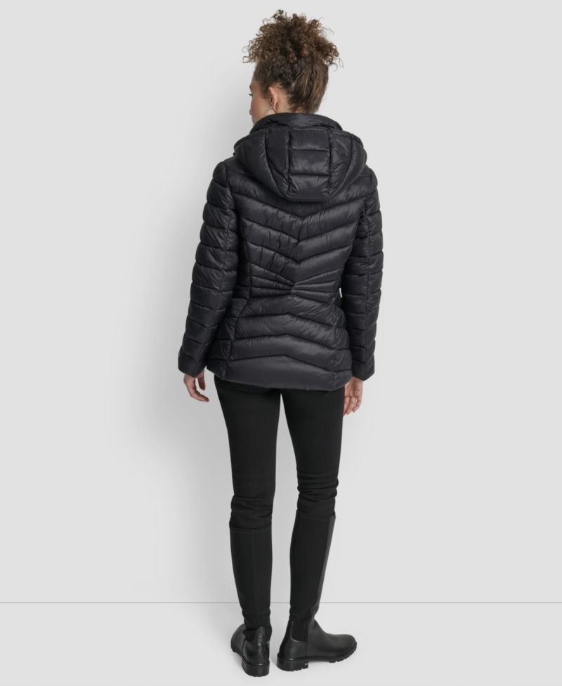 Women's Stand Collar Zipper-Front Coat