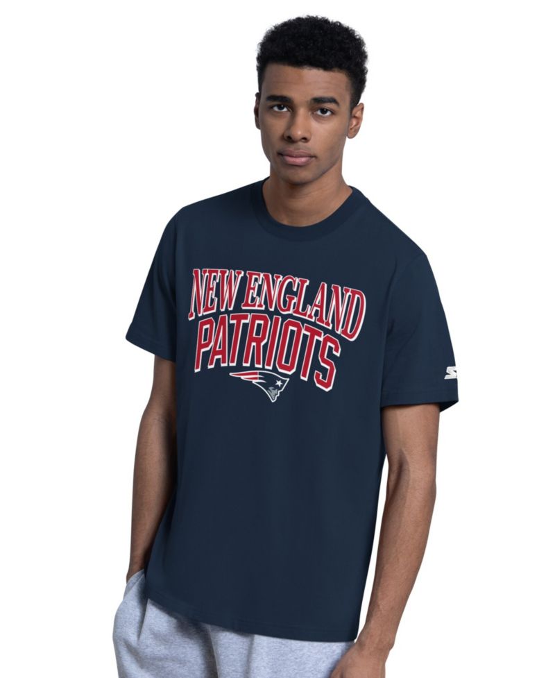 Men's 2-Pack Navy/Gray New England Patriots Logo T-Shirt Set